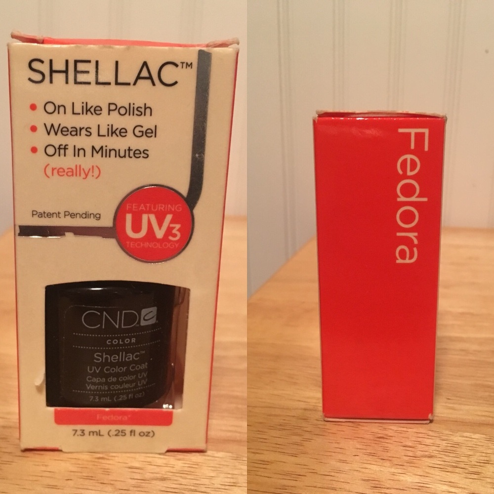 CND shellac fedora